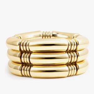 Elegant Gold Bracelet Set